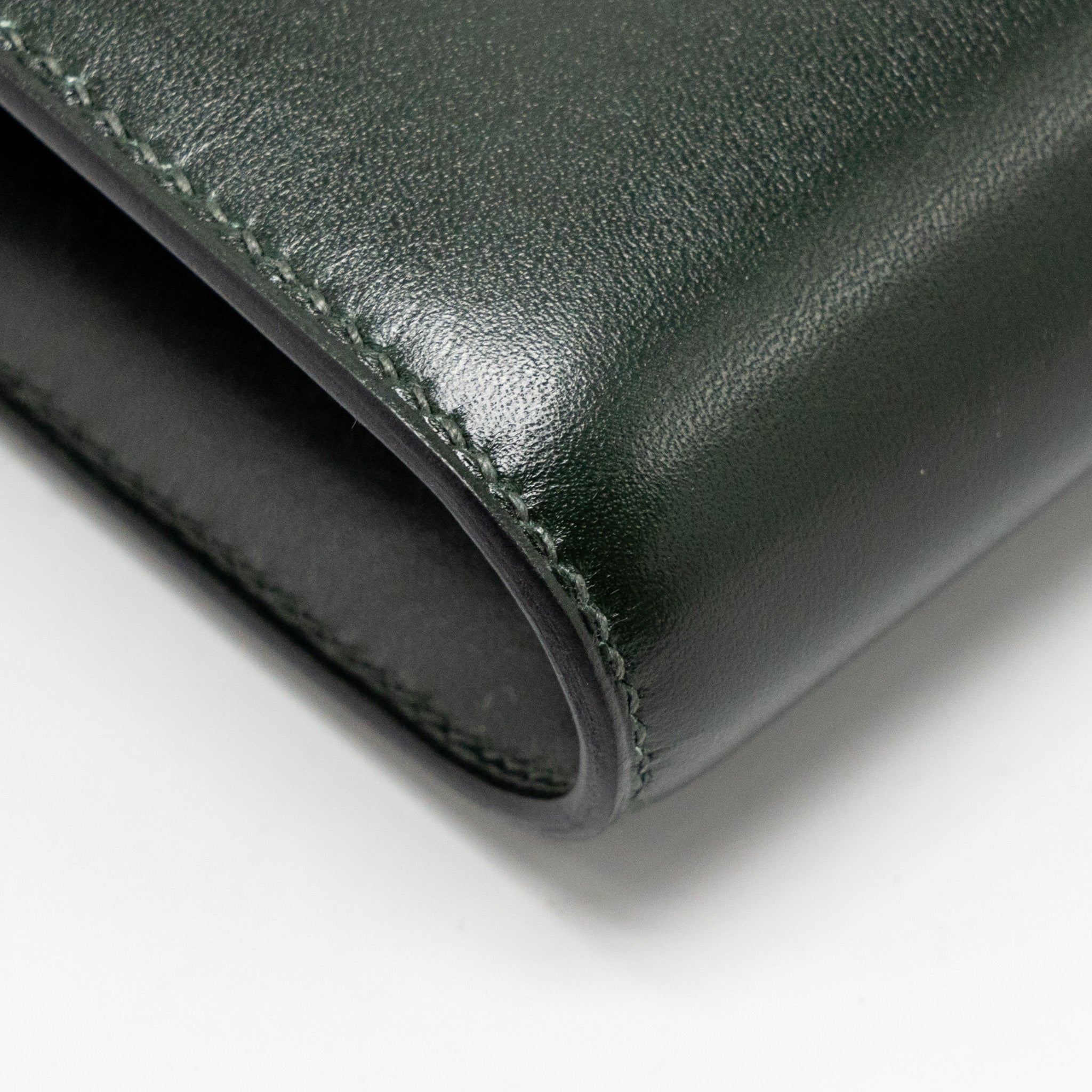 HERMES CONSTANCE TO GO ROCK BOX VERT FONCE SHW