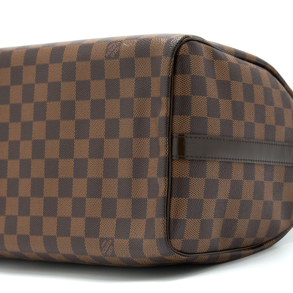 LOUIS VUITTON SPEEDY BANDOULIERE 30 DAMIER EBENE CANVAS