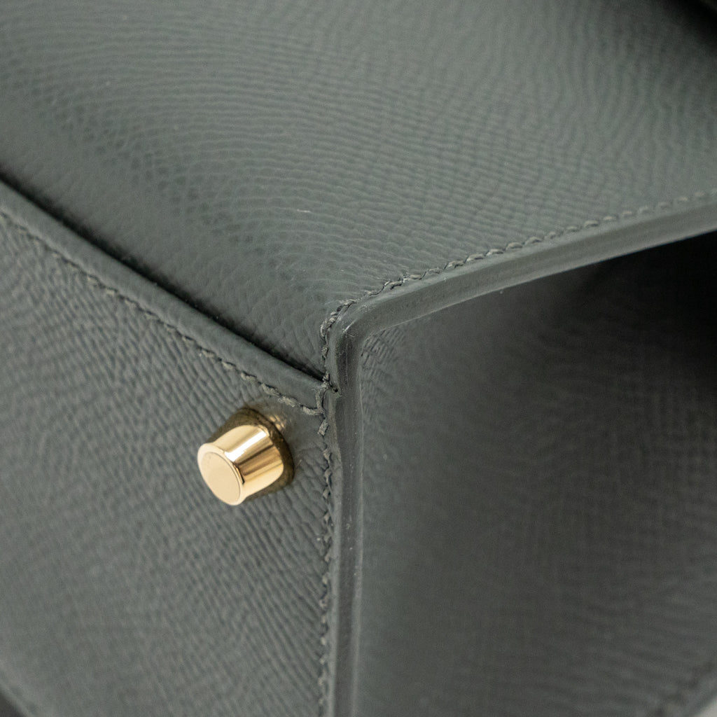 HERMES KELLY SELLIER EN DESORDRE 20 EPSOM VERT MANGROVE LGHW