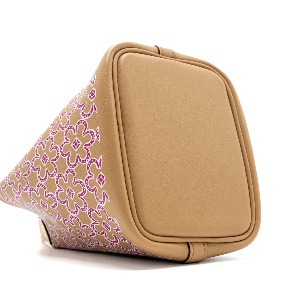 HERMES LUCKY DAISY MICRO PICOTIN SWIFT CHAI/ROSE/BLANC SHW