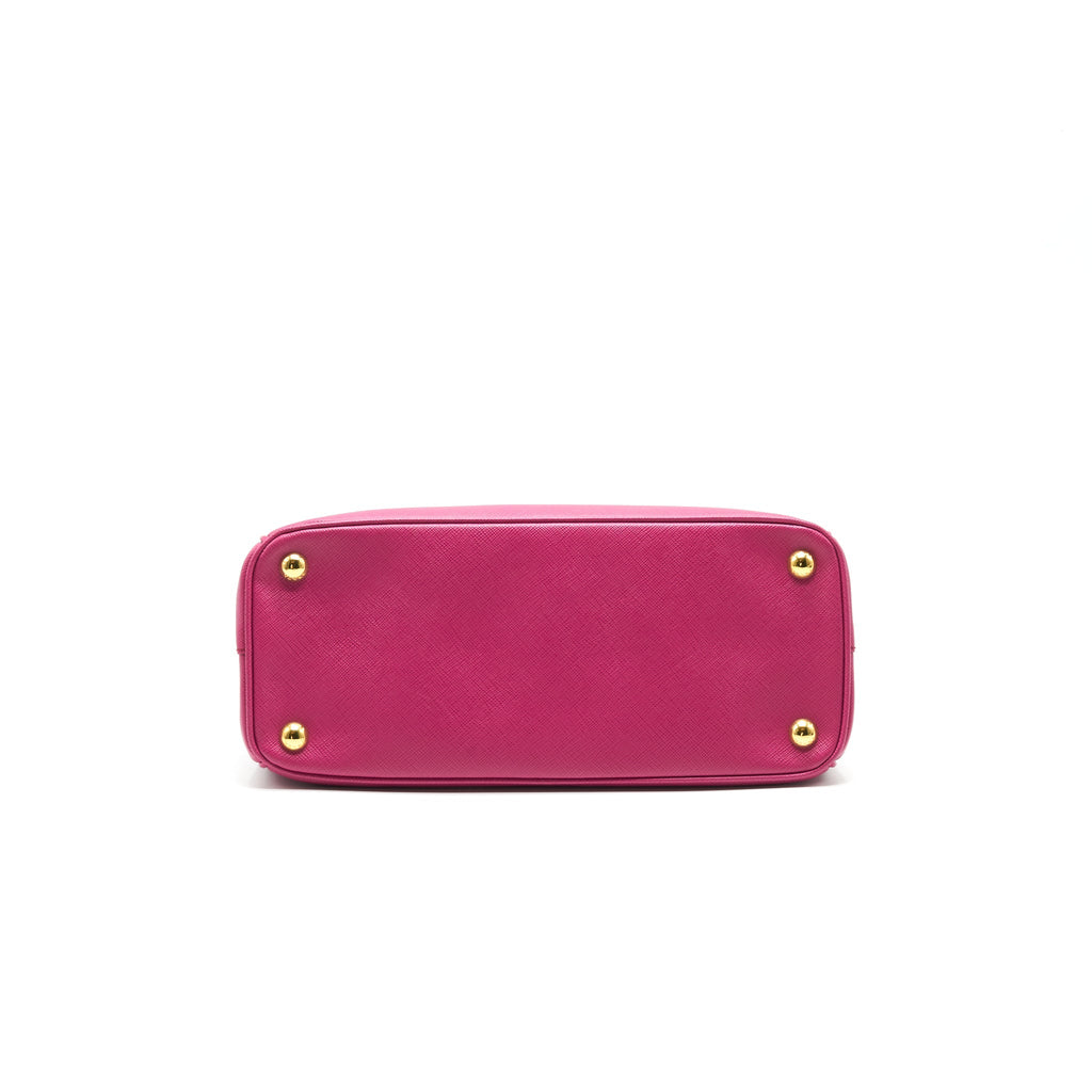 PRADA SAFFIANO TOTE BAG DARK PINK