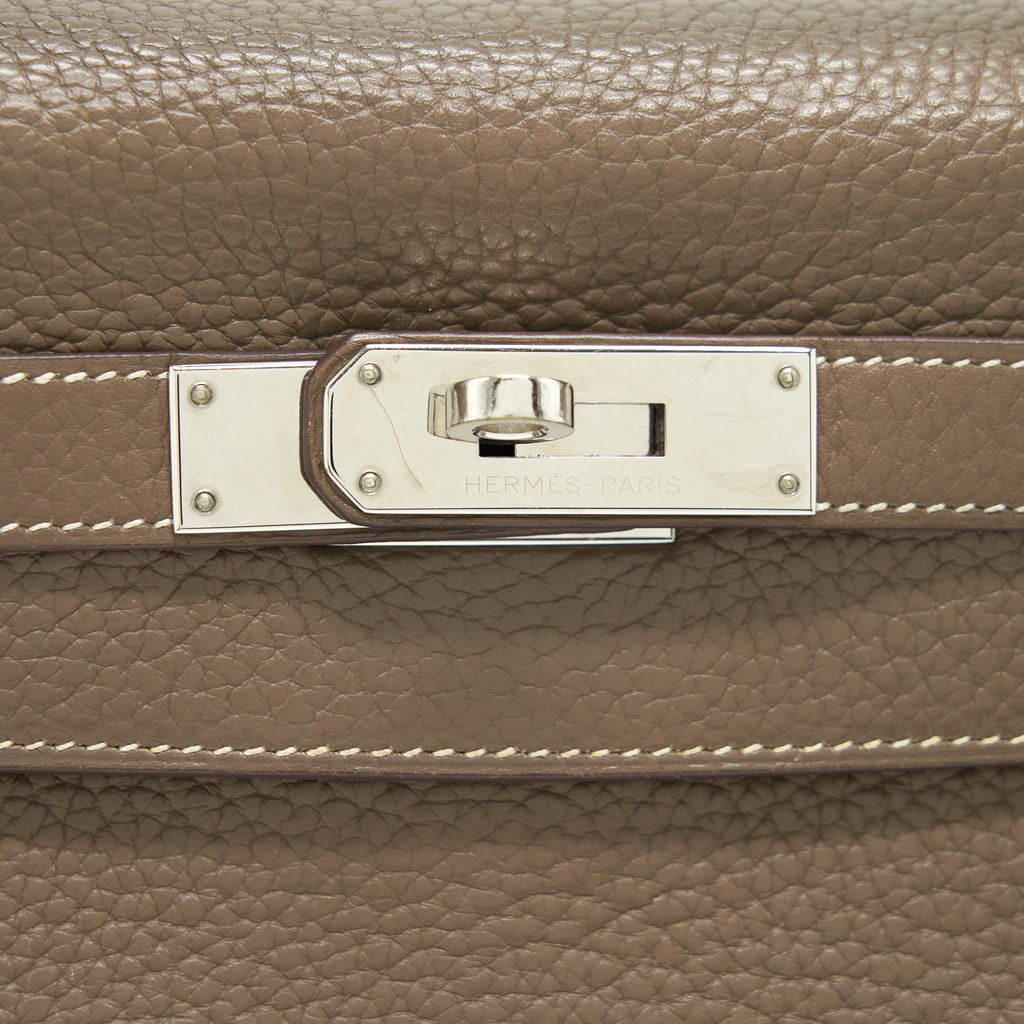 HERMES KELLY 28 FJORD ETOUPE SHW