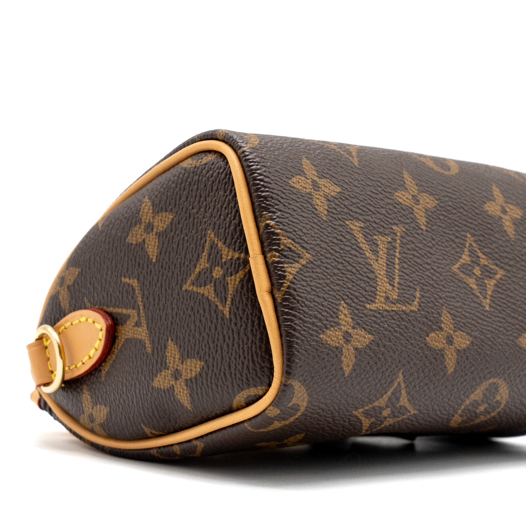 LOUIS VUITTON NANO SPEEDY MONOGRAM CANVAS GHW