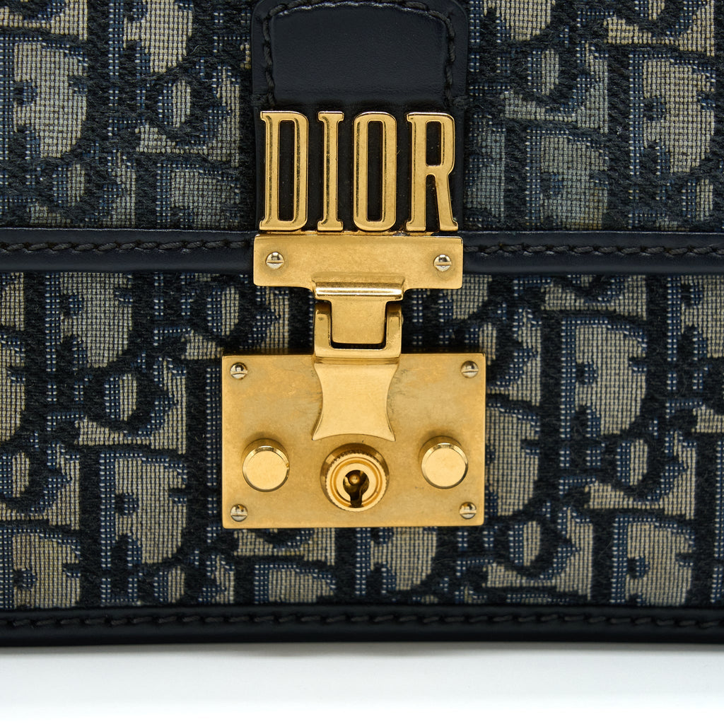 DIOR ADDICT CROSSBODY BAG DIOR OBLIQUE JACQUARD GHW