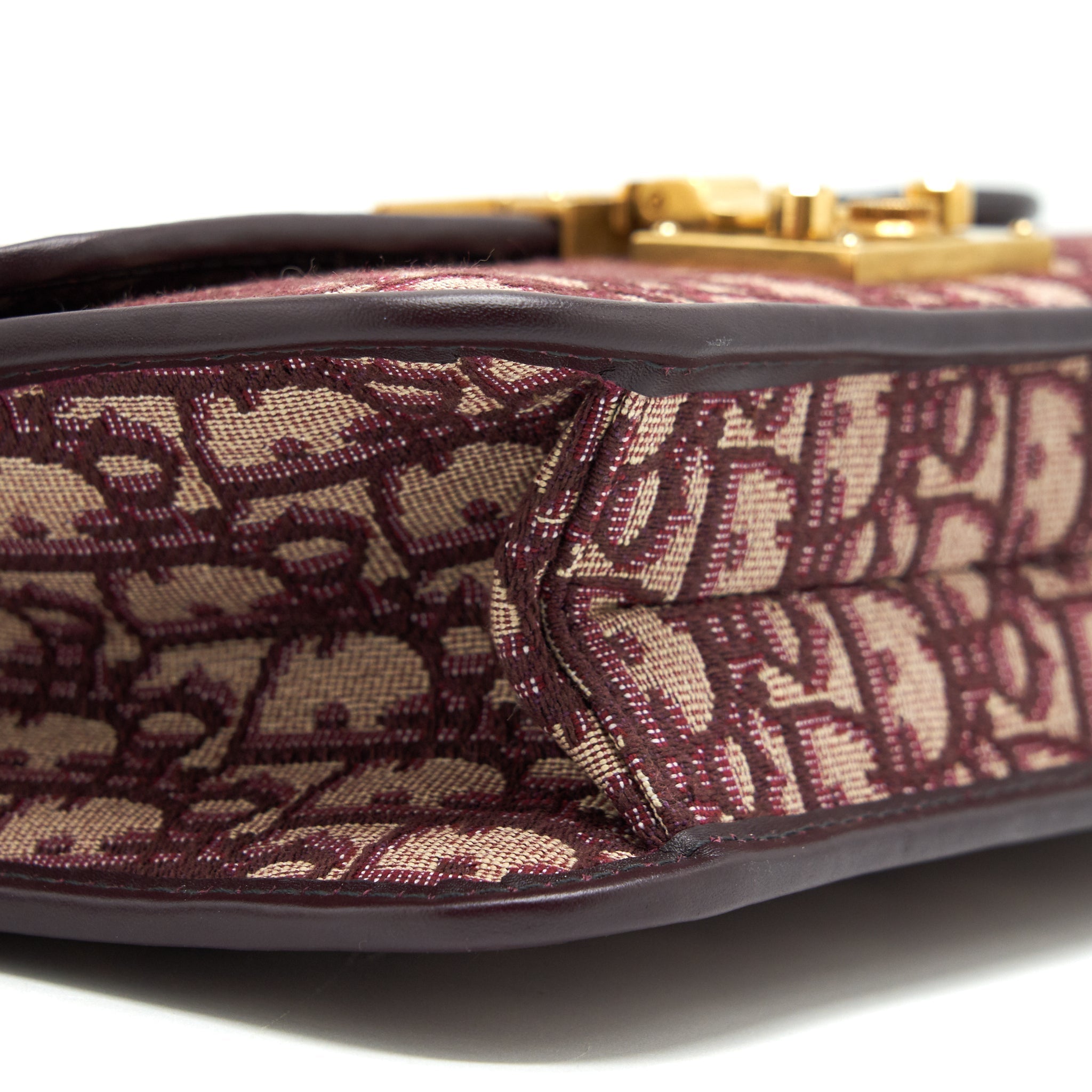 DIOR RED OBLIQUE DIOR ADDICT BAG