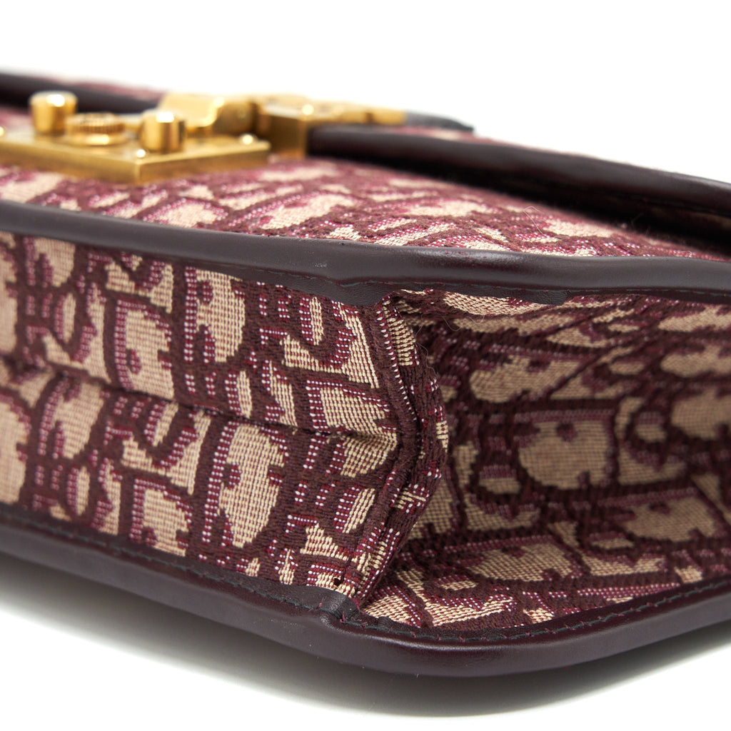 DIOR RED OBLIQUE DIOR ADDICT BAG