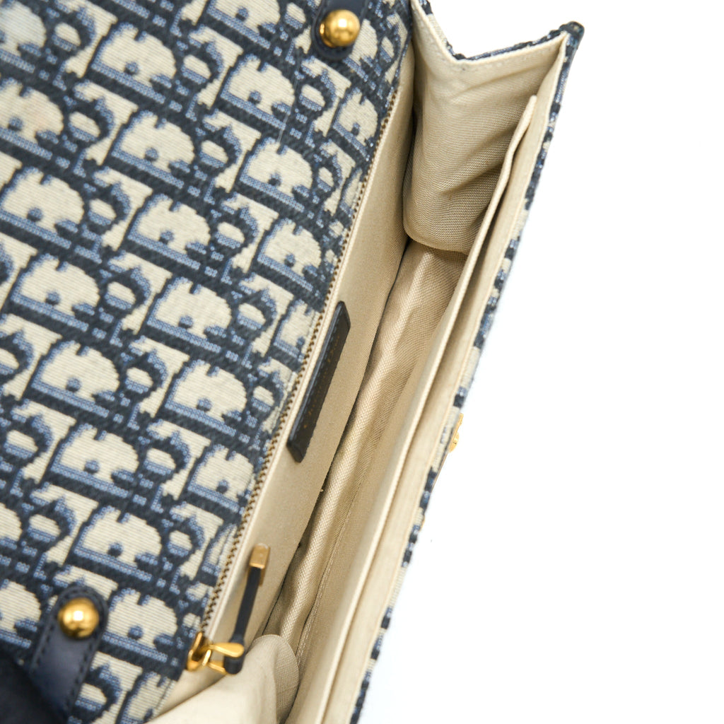 DIOR ADDICT CROSSBODY BAG DIOR OBLIQUE JACQUARD GHW