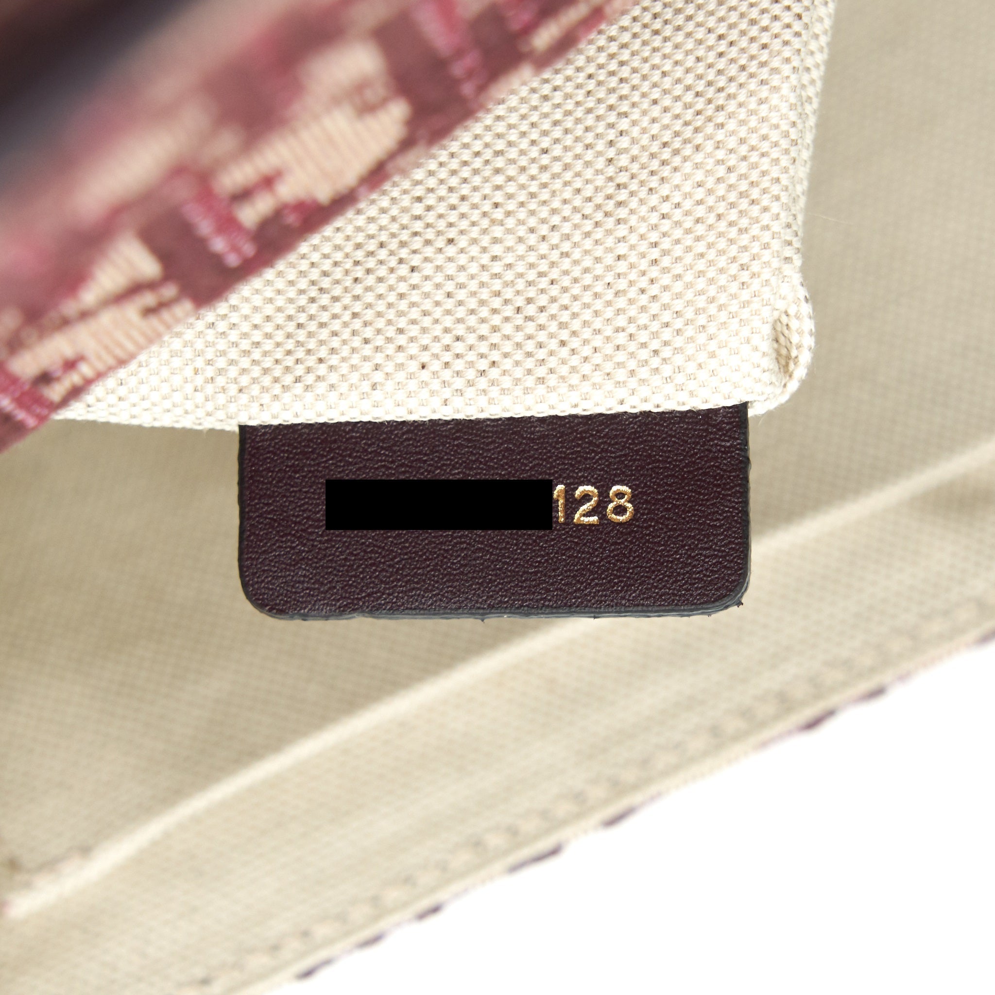 DIOR RED OBLIQUE DIOR ADDICT BAG