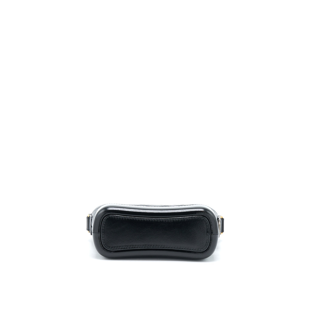 CHANEL SMALL GABRIELLE HOBO BAG BLACK WITH MULTICOLOUR HARDWARE (MICROCHIP)
