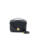 LOUIS VUITTON POCHETTE MÉTIS MONOGRAM EMPREINTE BLACK GHW