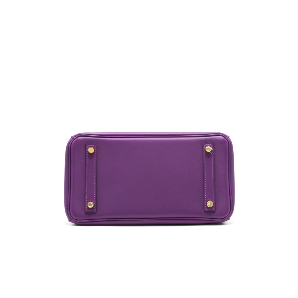 HERMES BIRKIN25 SWIFT LEATHER P9 ANEMONE GHW