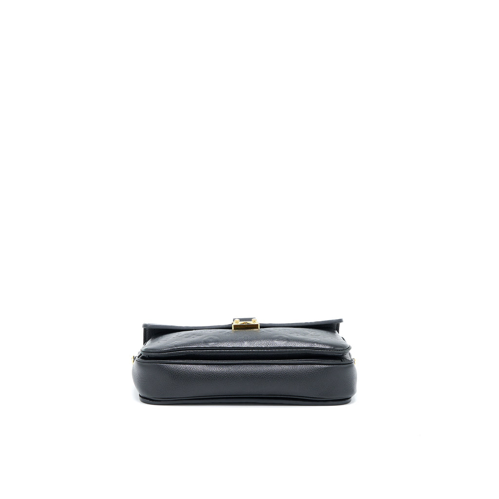 LOUIS VUITTON POCHETTE MÉTIS MONOGRAM EMPREINTE BLACK GHW