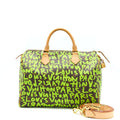 LOUIS VUITTON SPEEDY 30 GRAFFITI STEPHEN SPROUSE LIMITED EDITION WITH AN EXTRA STRAP