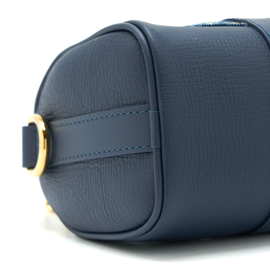 LOUIS VUITTON KEEPALL XS MONOGRAM DENIM/LEATHER BLUE GHW