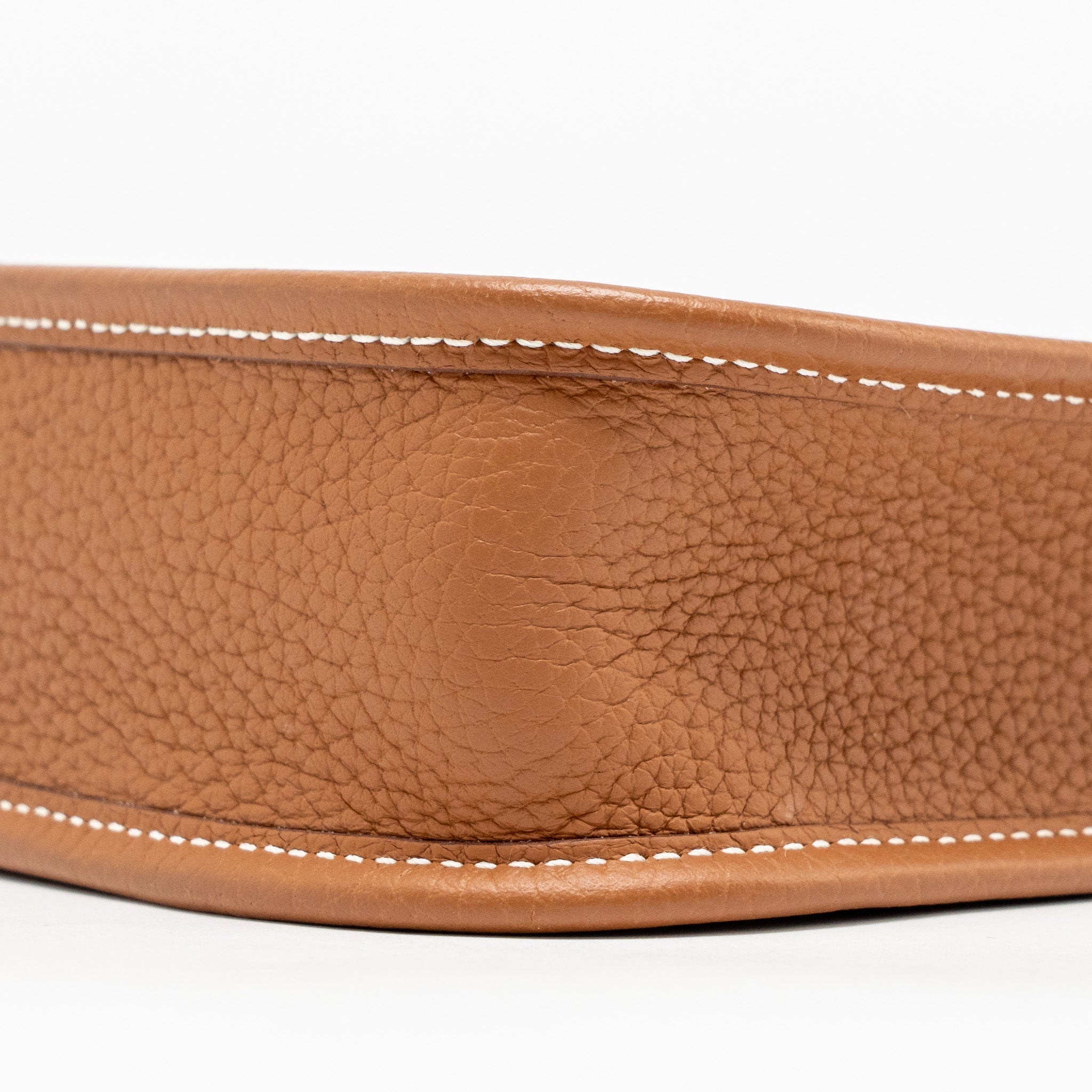 HERMES MINI EVELYN CLEMENCE GOLD GHW