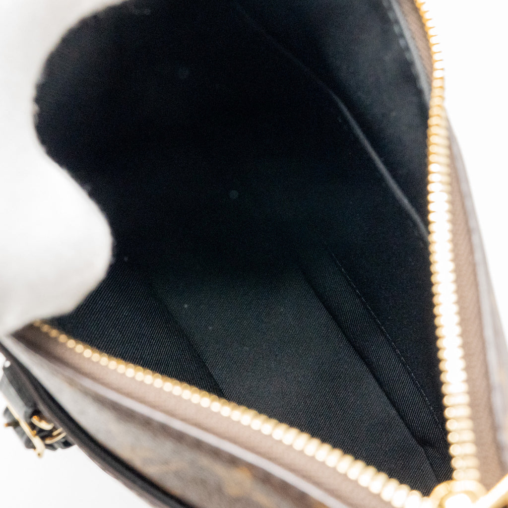 LOUIS VUITTON ODEON PM BAG MONOGRAM CANVAS BLACK GHW
