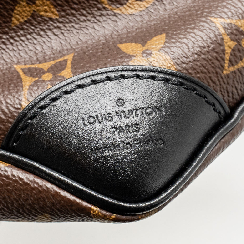 LOUIS VUITTON ODEON PM BAG MONOGRAM CANVAS BLACK GHW