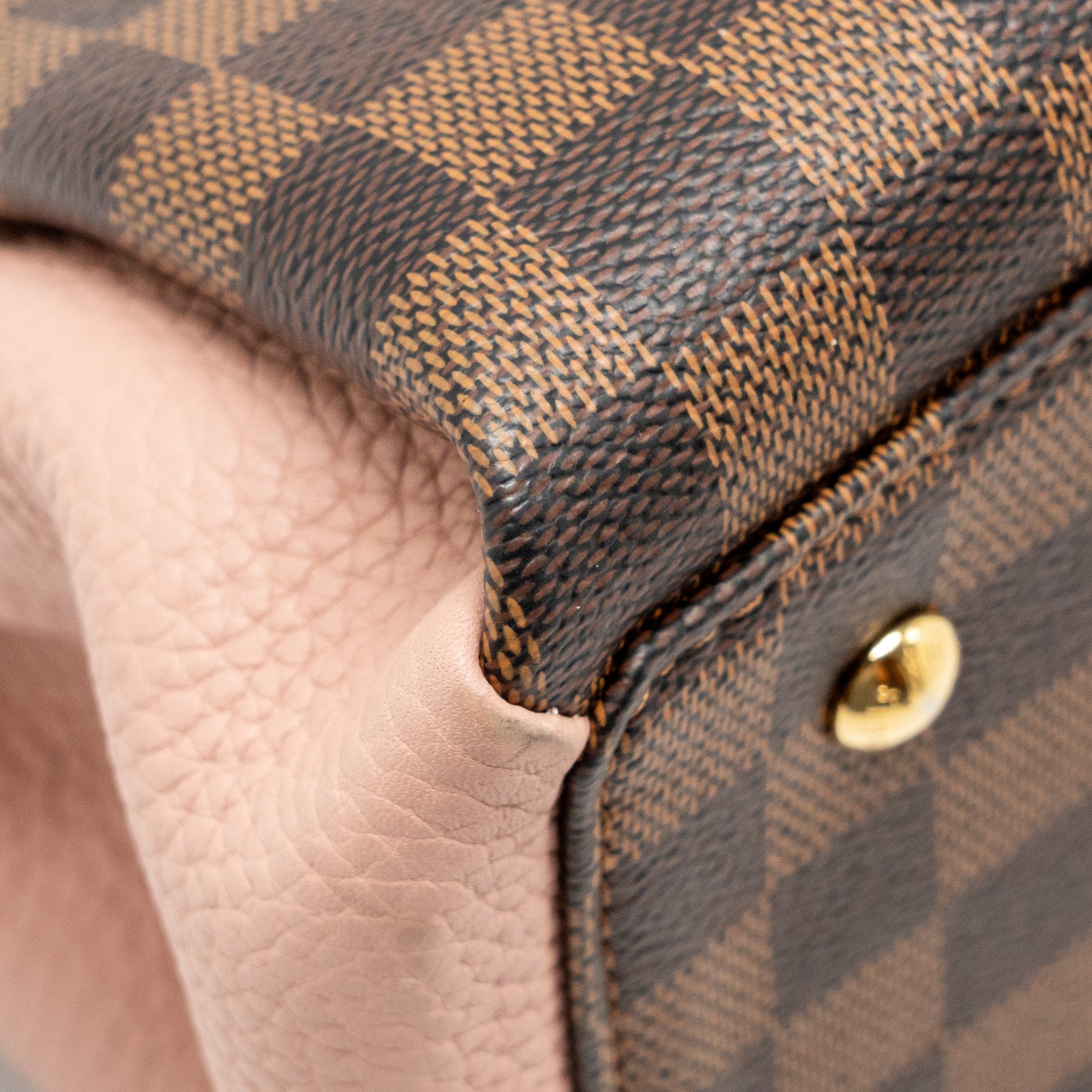 LOUIS VUITTON NORMANDY TOTE BAG DAMIER EBENE CANVAS MAGNOLIA GHW