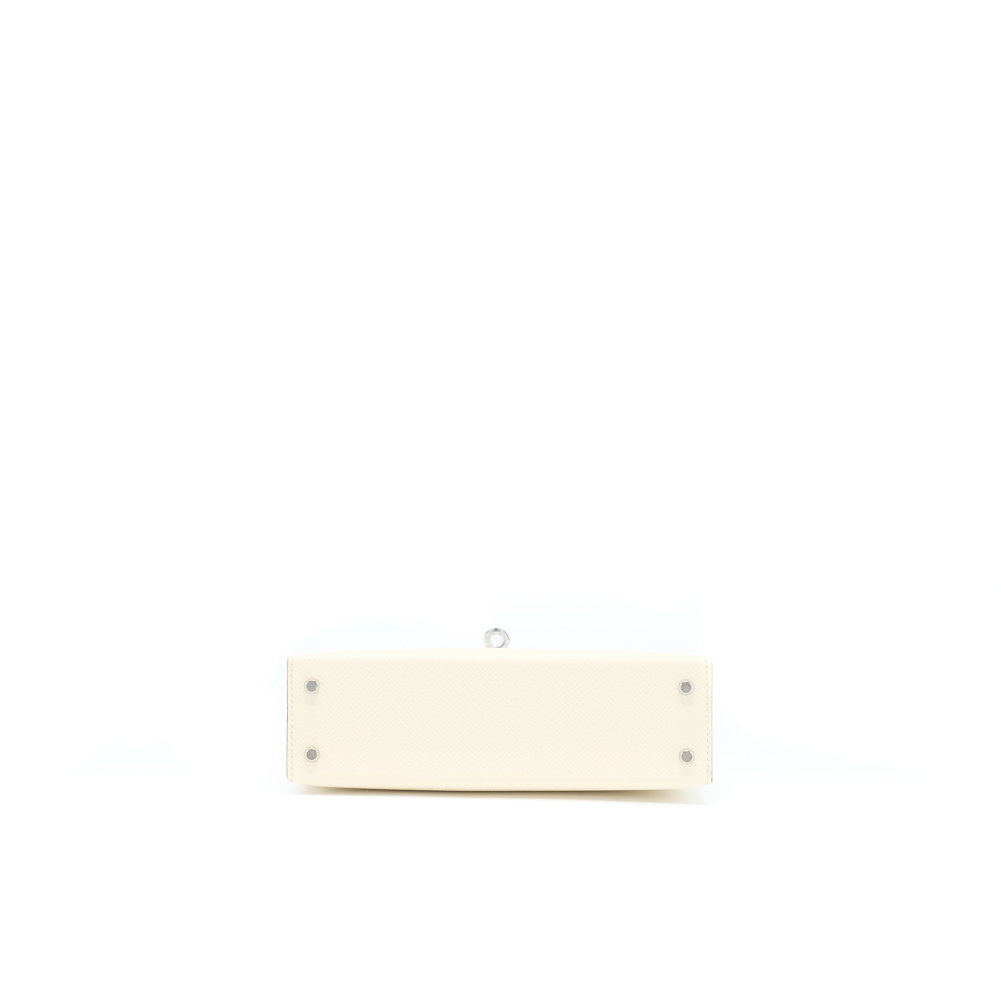 HERMES MINI KELLY II 20CM EPSOM NATA / SESAME / IAUNE POUSSIN SHW