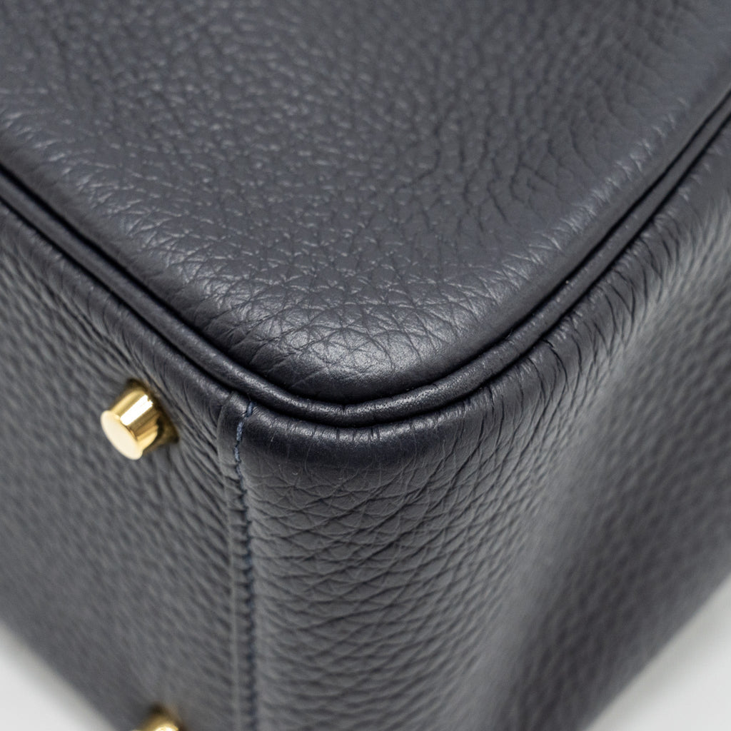 HERMES MINI LINDY CLEMENCE CABAN GHW