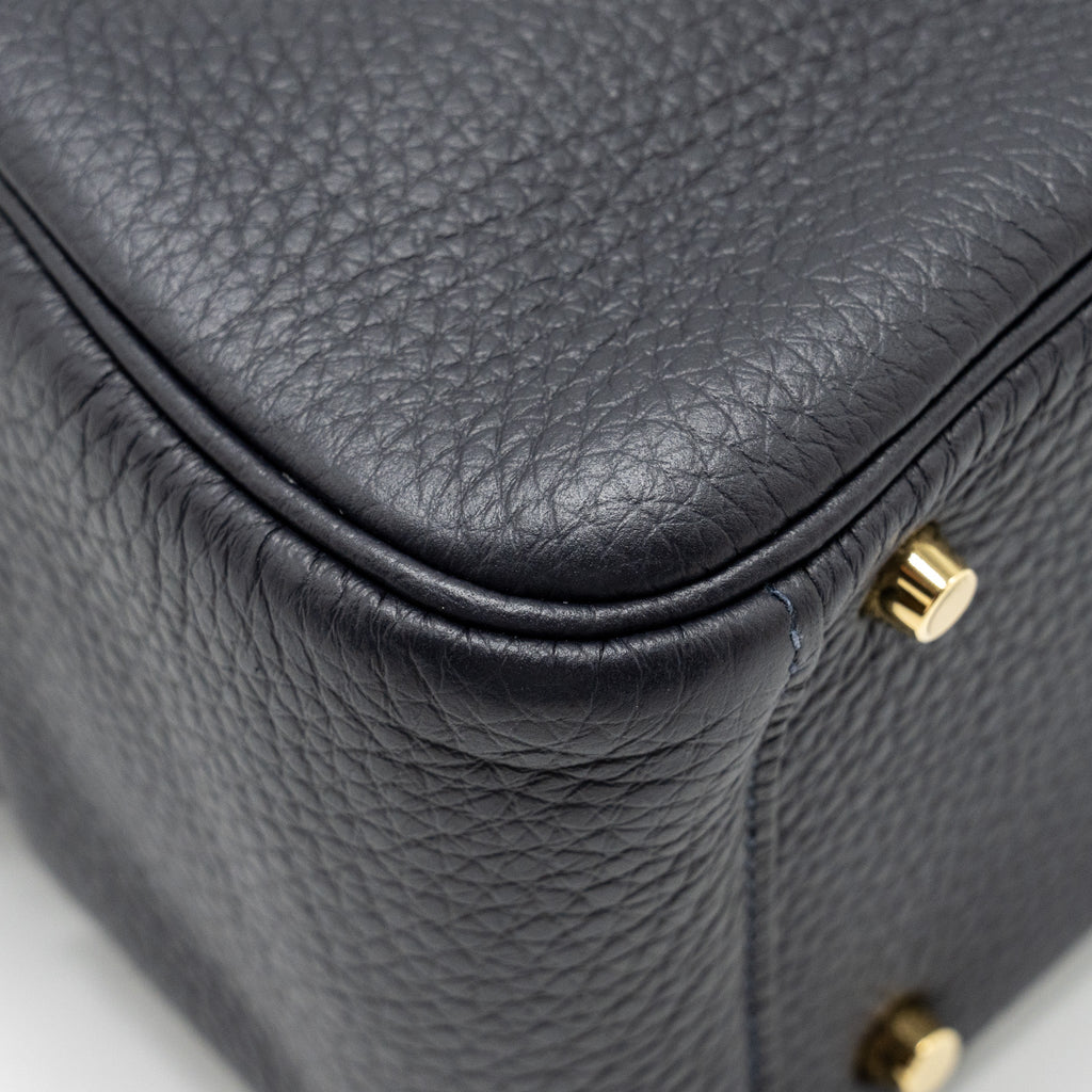 HERMES MINI LINDY CLEMENCE CABAN GHW