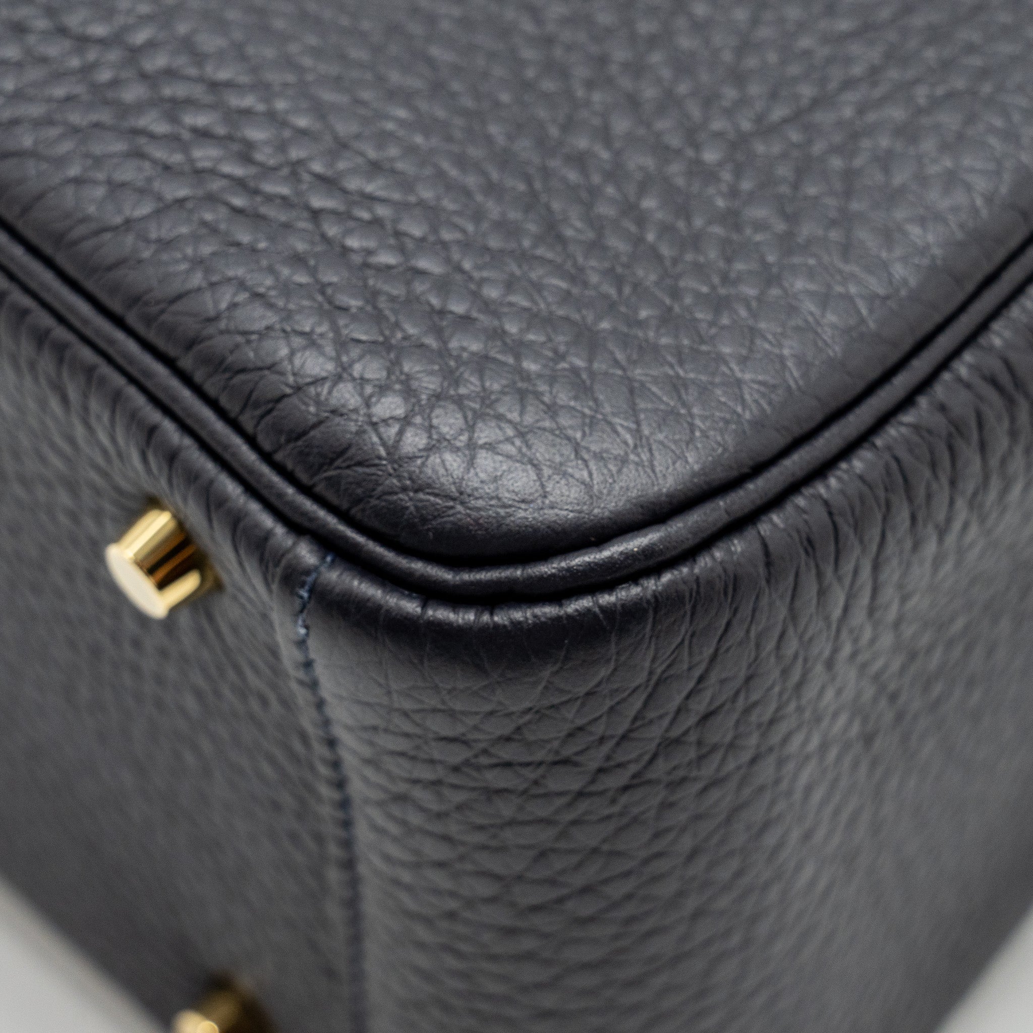 HERMES MINI LINDY CLEMENCE CABAN GHW