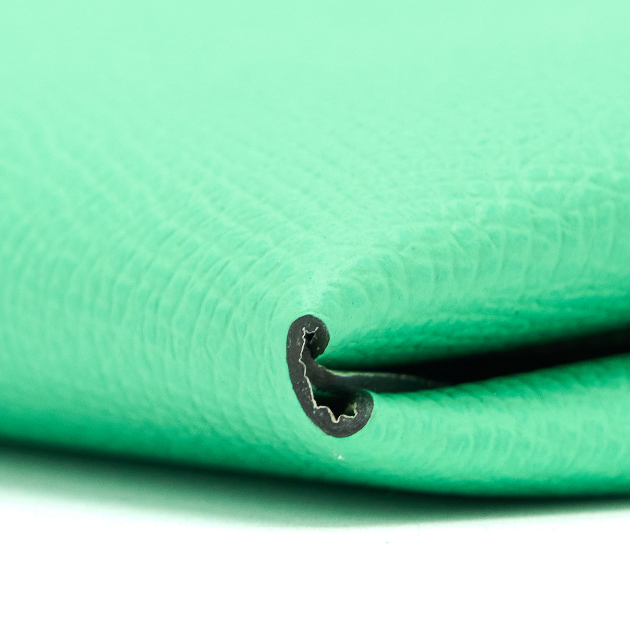 HERMES CALVI DUO EPSOM VERT COMICS/ VERT FIZZ