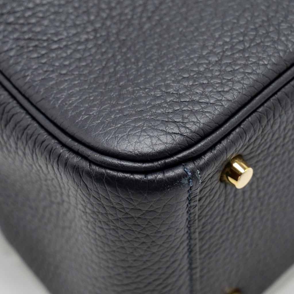 HERMES MINI LINDY CLEMENCE CABAN GHW