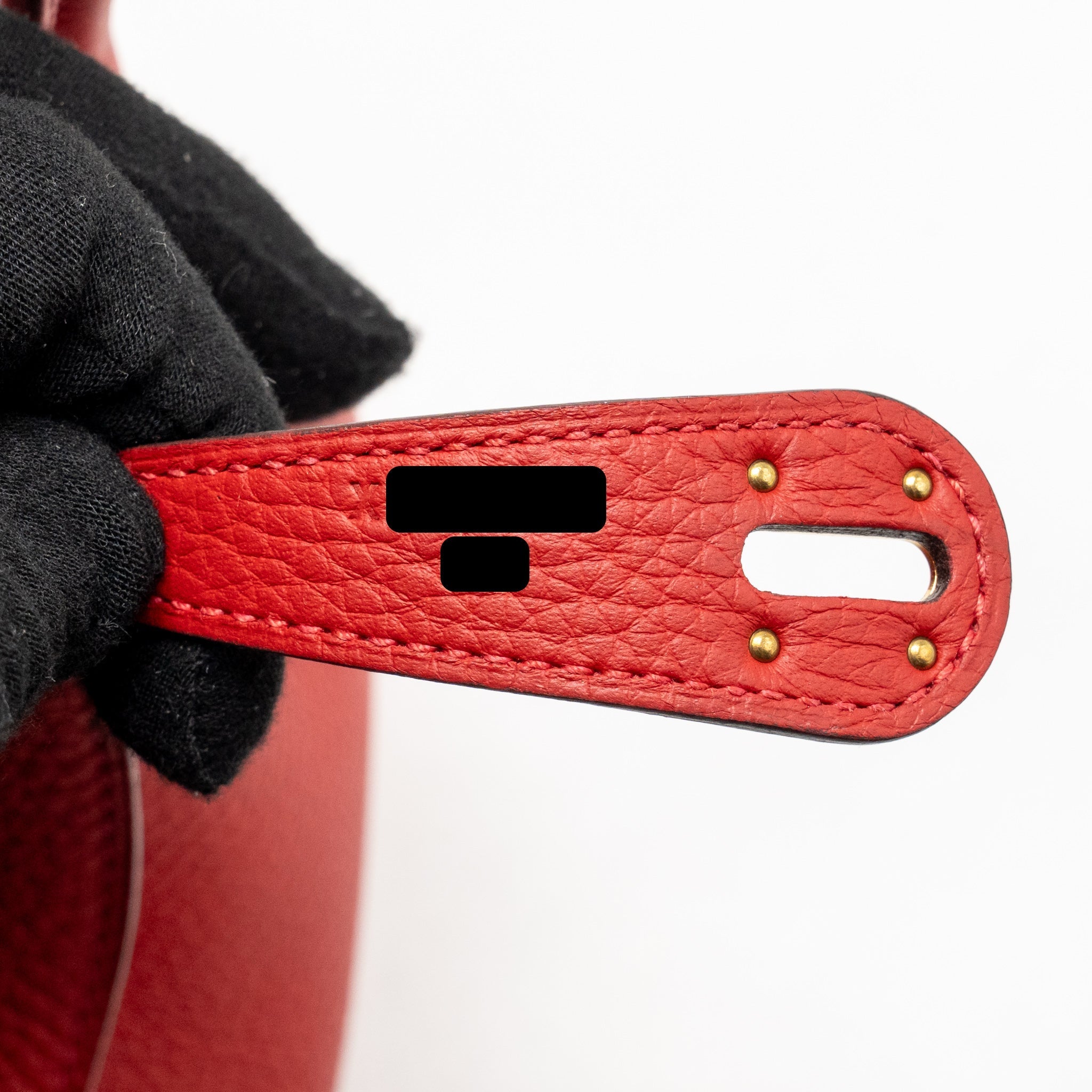 HERMES LINDY 26 CLEMENCE ROUGE CASAQUE GHW