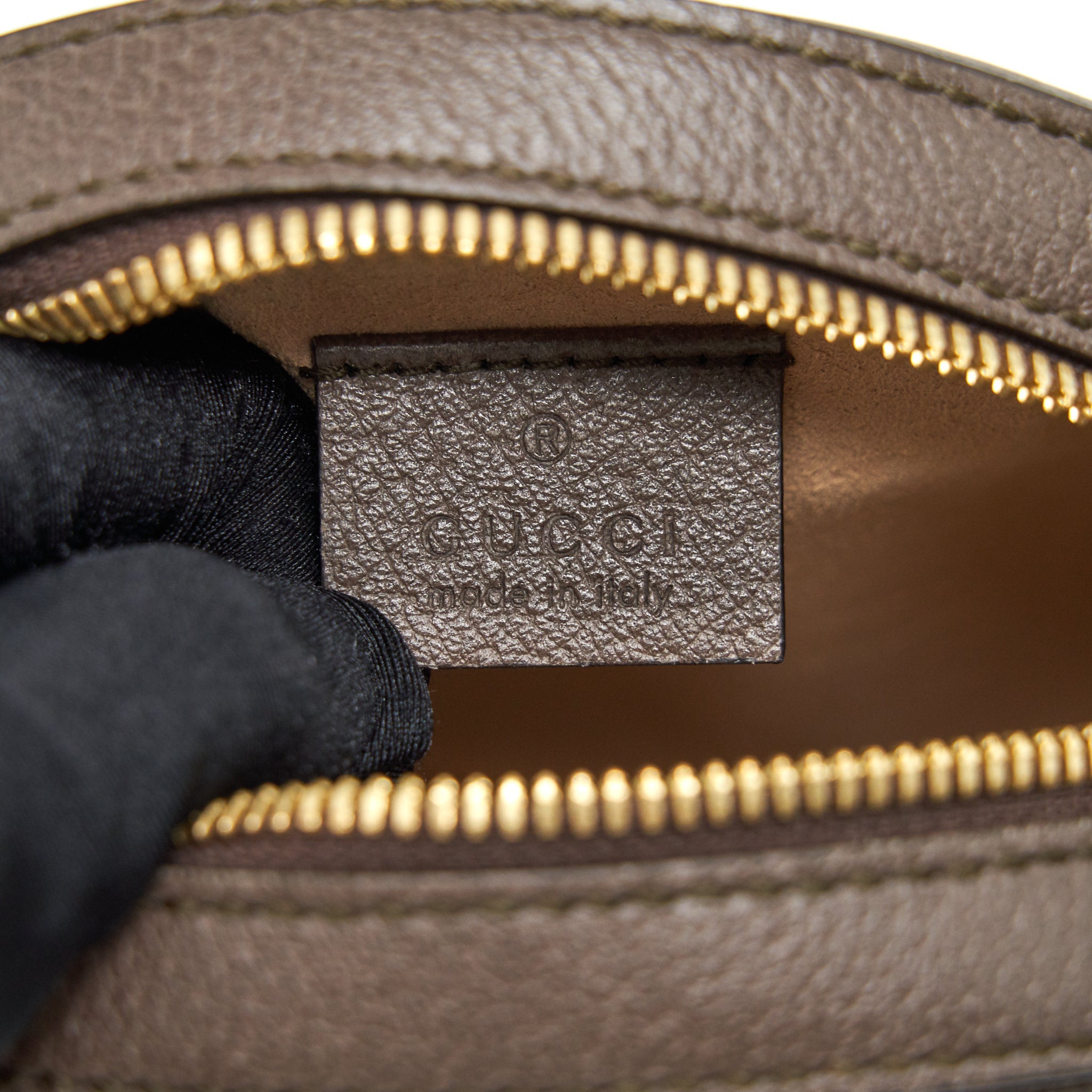 GUCCI MINI OPHIDIA GG ROUND CROSSBODY BAG