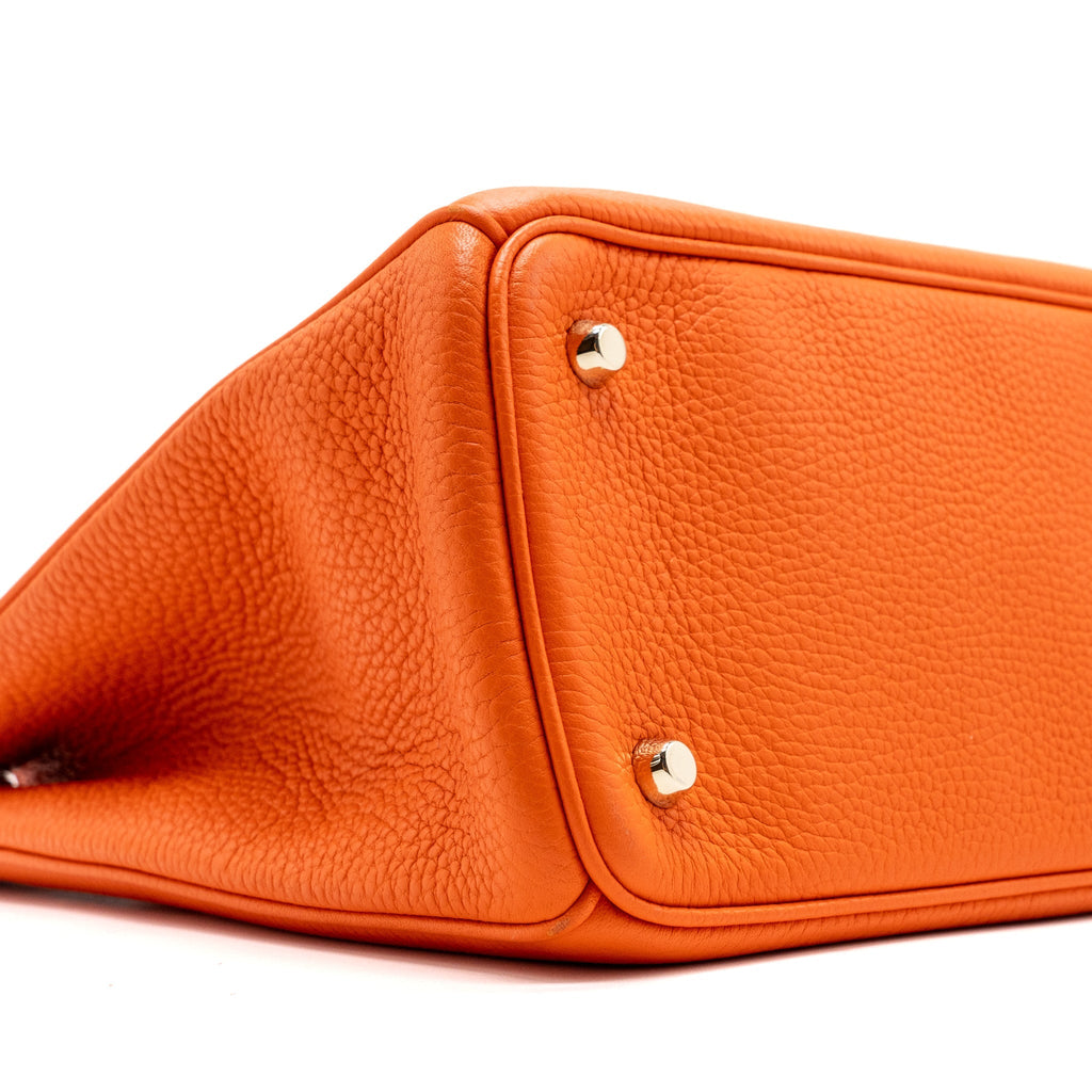DIOR LARGE DIORISSIMO TOTE BAG CALFSKIN MULTICOLOR ORANGE / BROWN GHW