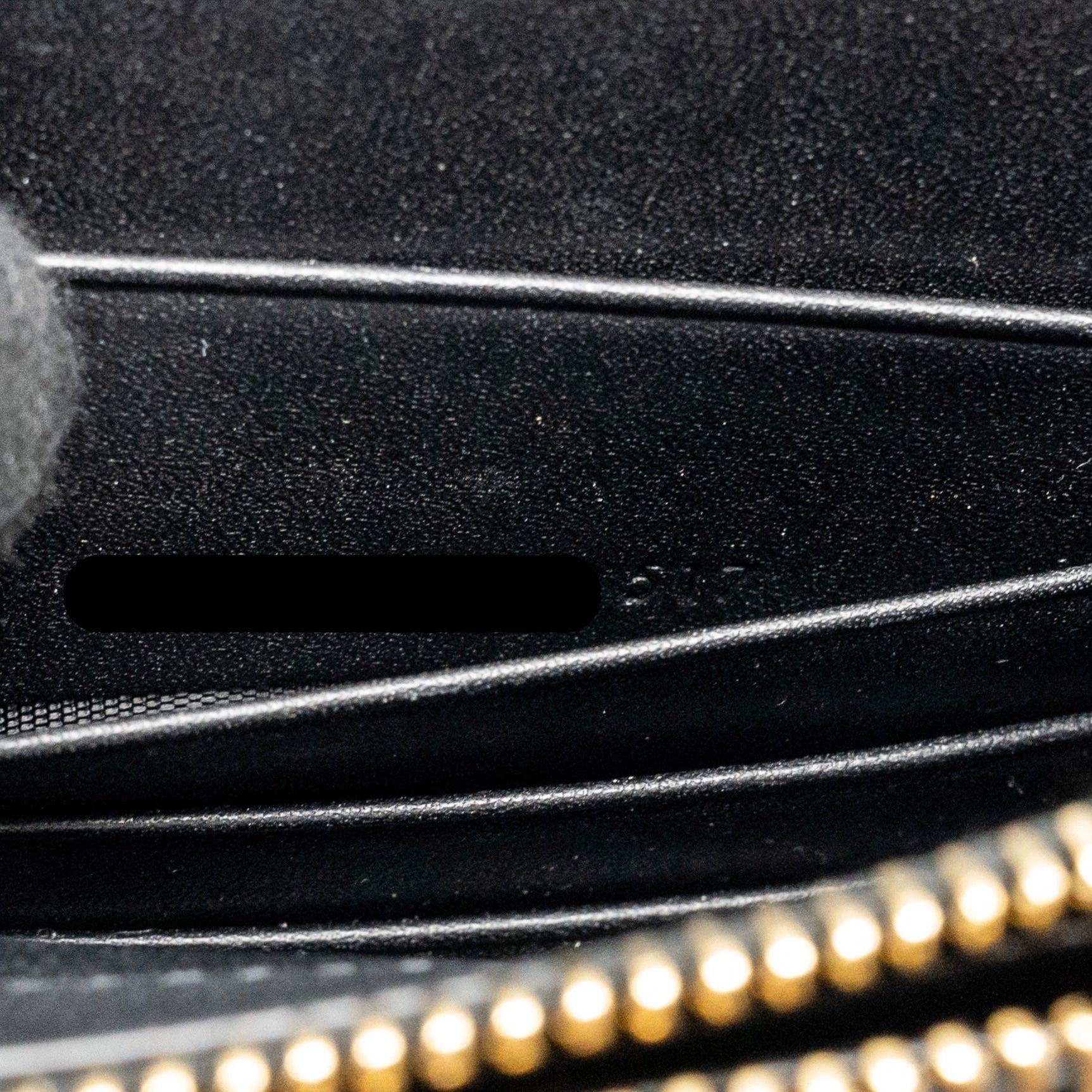 SAINT LAURENT/YSL SMALL TASSEL KATE BAG CALFSKIN BLACK GHW