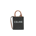 CELINE MINI VERTICAL CABAS IN TRIOMPHE CANVAS
