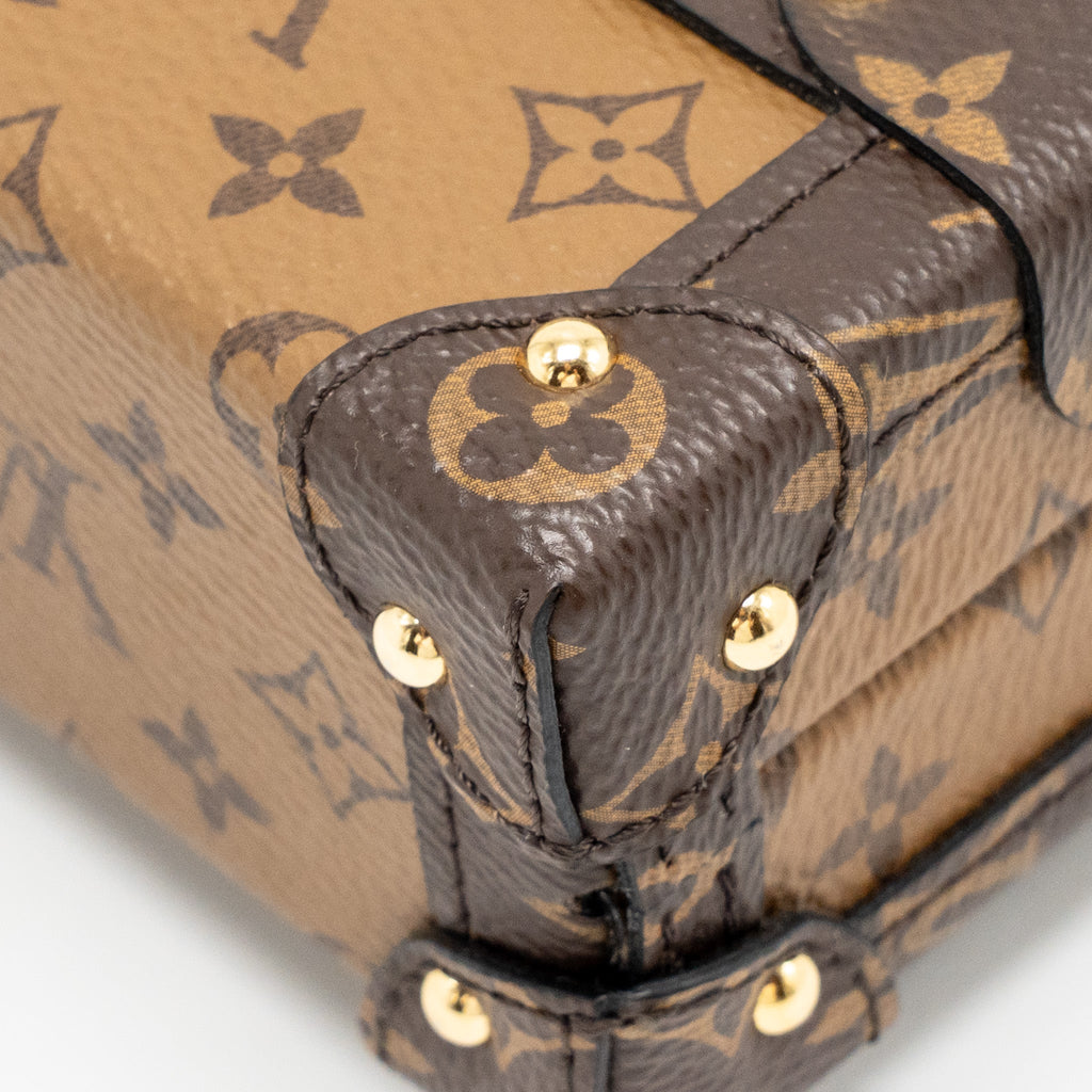 LOUIS VUITTON PETIT MALLE MONOGRAM REVERSE CANVAS GHW