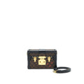 LOUIS VUITTON PETIT MALLE MONOGRAM CANVAS/ BLACK YEAR2016