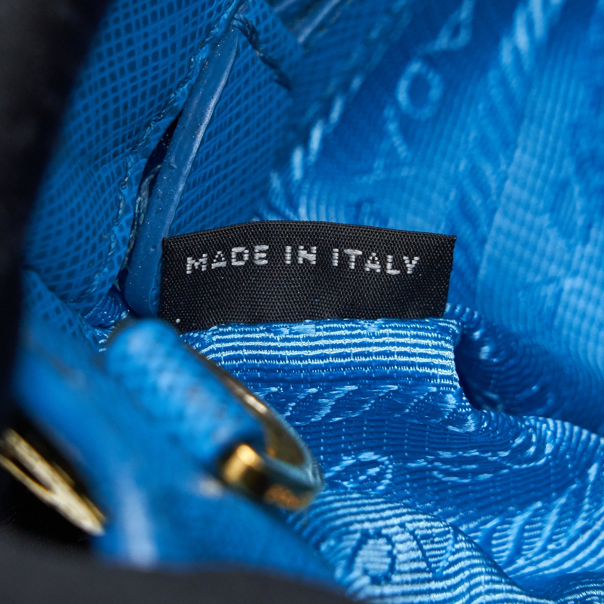 PRADA GALLERIA TOTE BAG LAKE BLUE