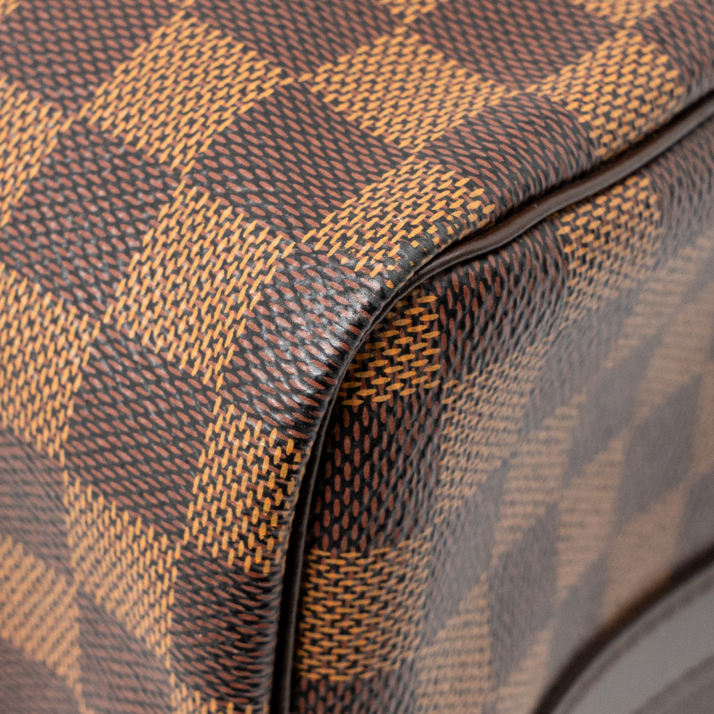 LOUIS VUITTON SPEEDY BANDOULIERE 30 DAMIER EBENE CANVAS GHW