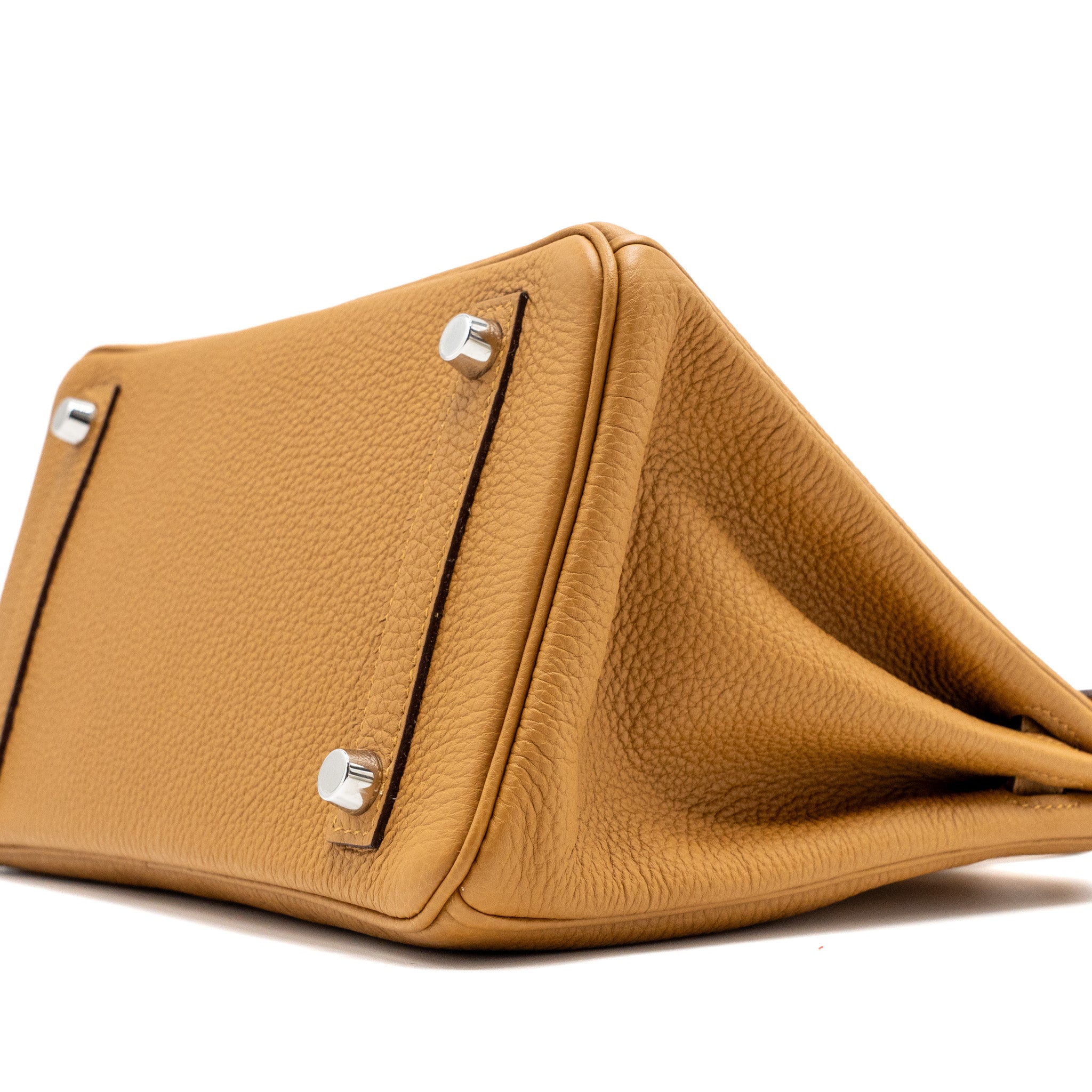 HERMES BIRKIN 25 TOGO CARAMEL/LIME SHW