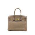 HERMES BIRKIN 30 CLEMENCE ETOUPE GHW