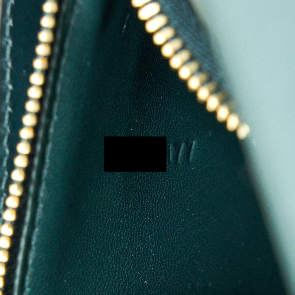 CELINE MEDIUM CLASSIC BOX BAG CALFSKIN GREEN GHW