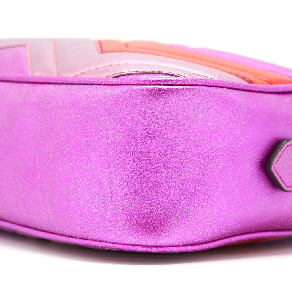 GUCCI GG MARMONT MATELASSÉ SMALL SHOULDER BAG MULTICOLOUR