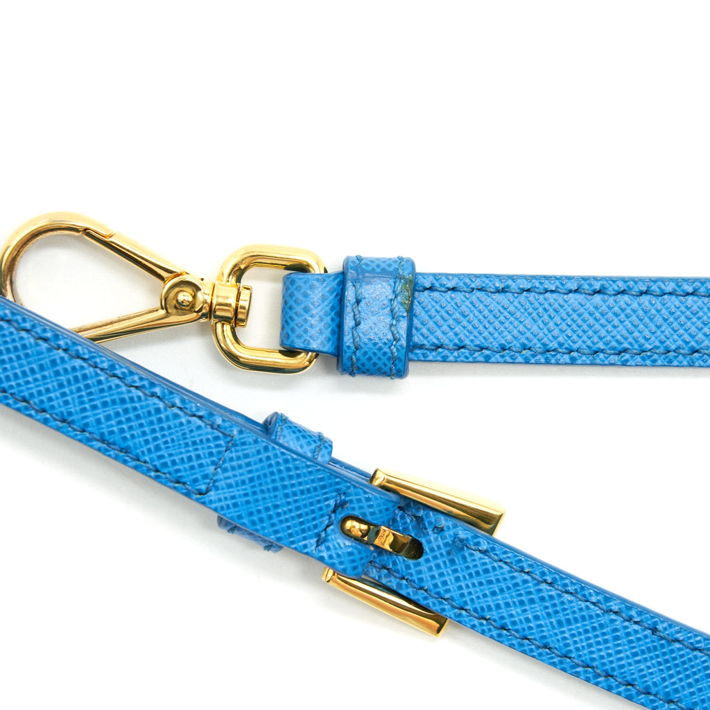 PRADA GALLERIA TOTE BAG LAKE BLUE
