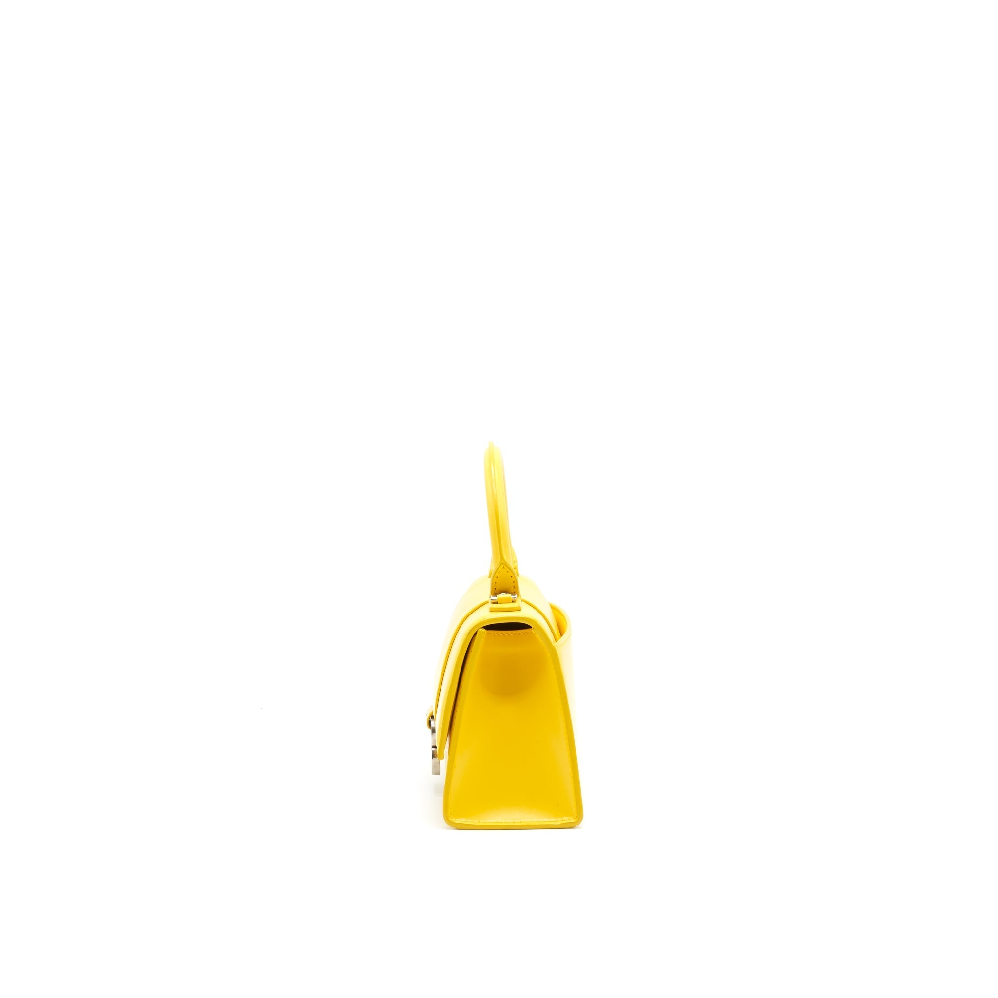 BALENCIAGA HOURGLASS XS TOP HANDLE YELLOW