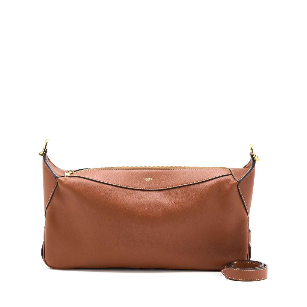 CELINE ROMY SUPPLE CALFSKIN TAN GHW