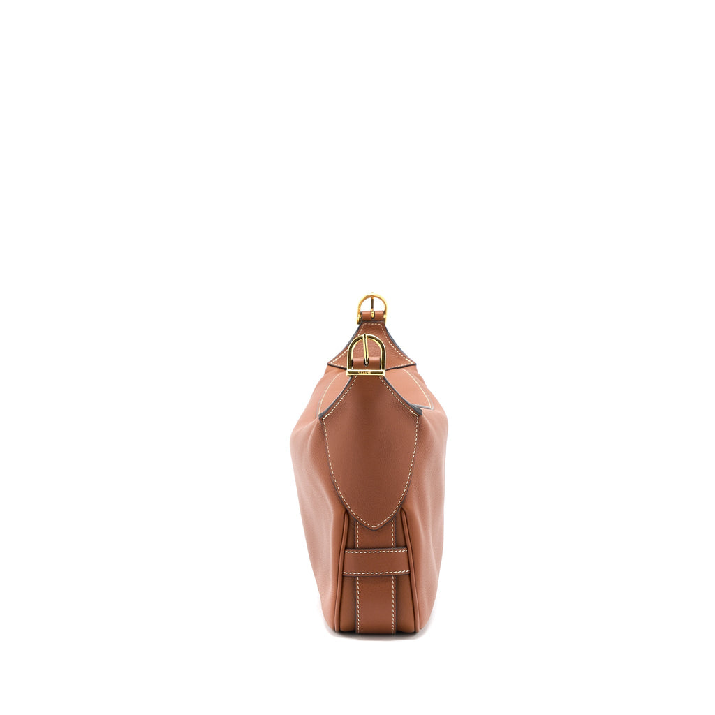 CELINE ROMY SUPPLE CALFSKIN TAN GHW