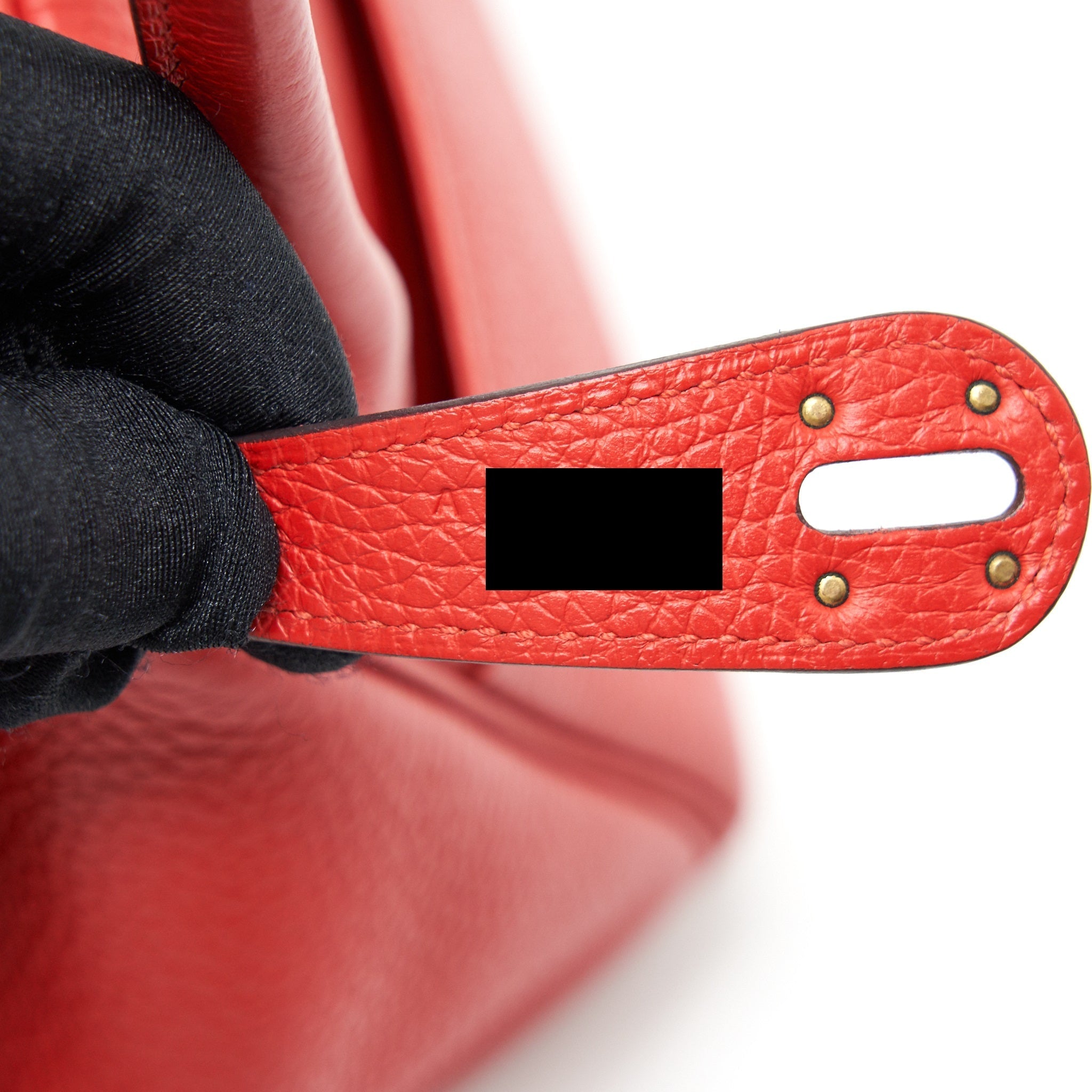 HERMES LINDY 26 ROUGE TOMATE GHW