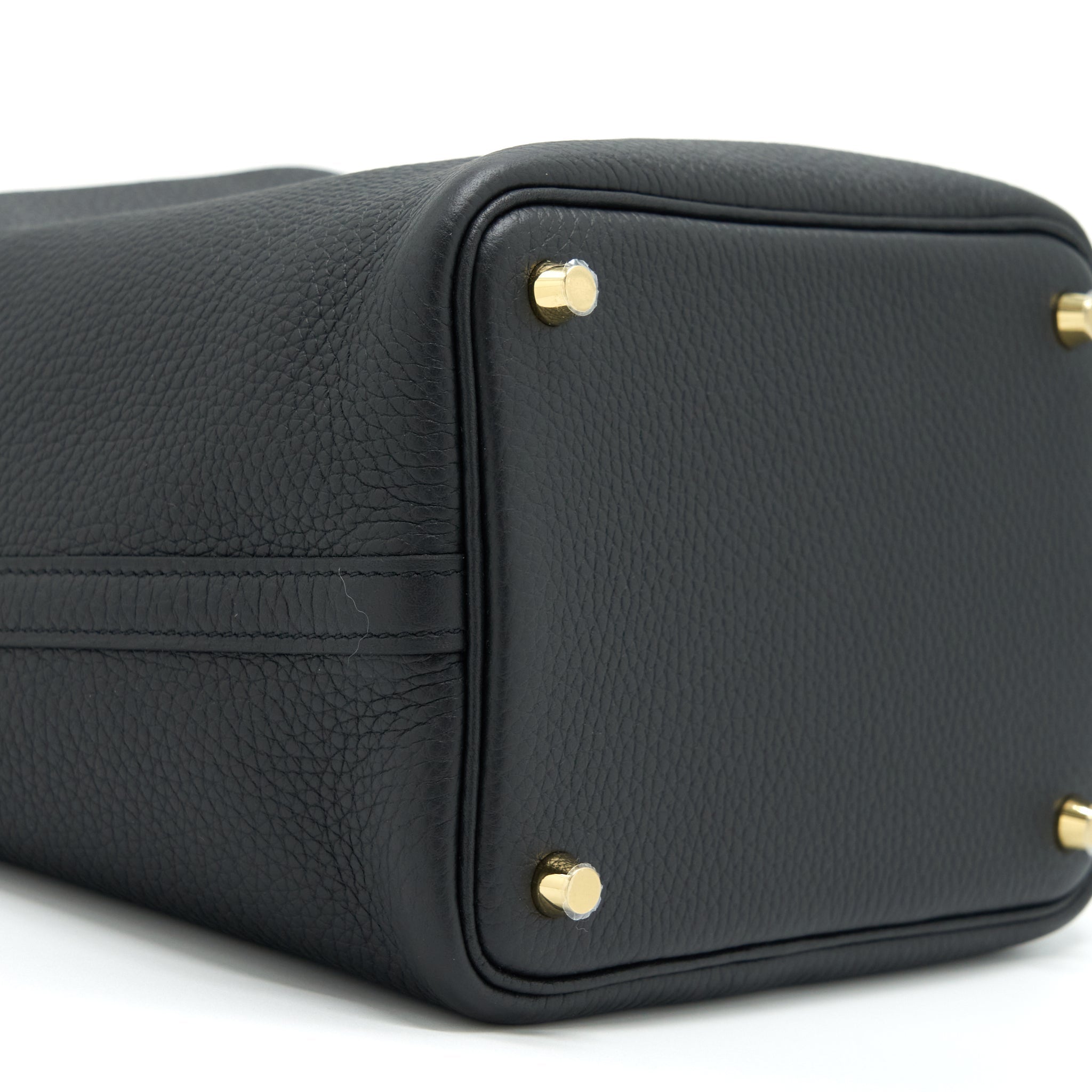 HERMES PICOTIN 18 CLEMENCE BLACK GHW