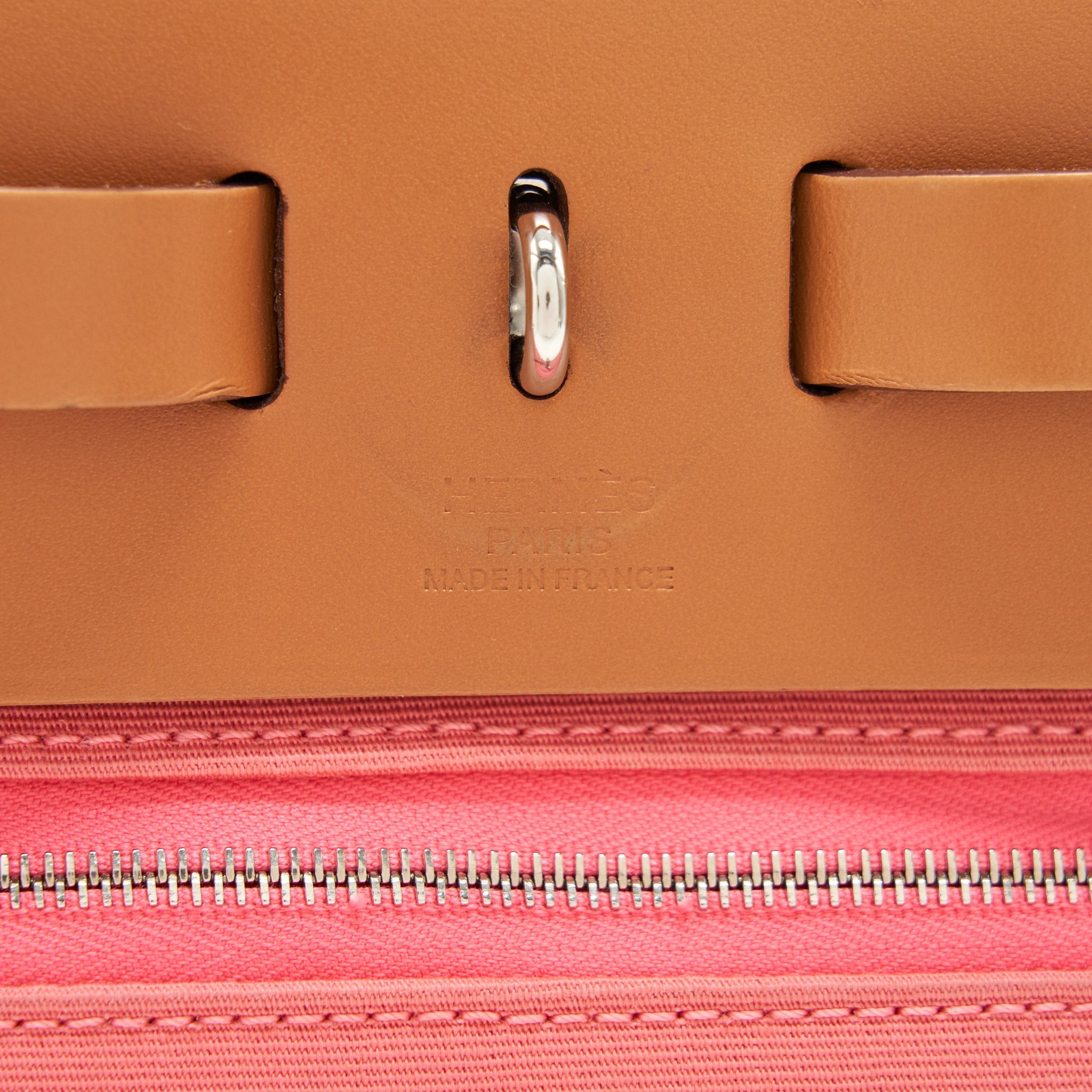 HERMES HERBAG ZIP 31 PINK SHW