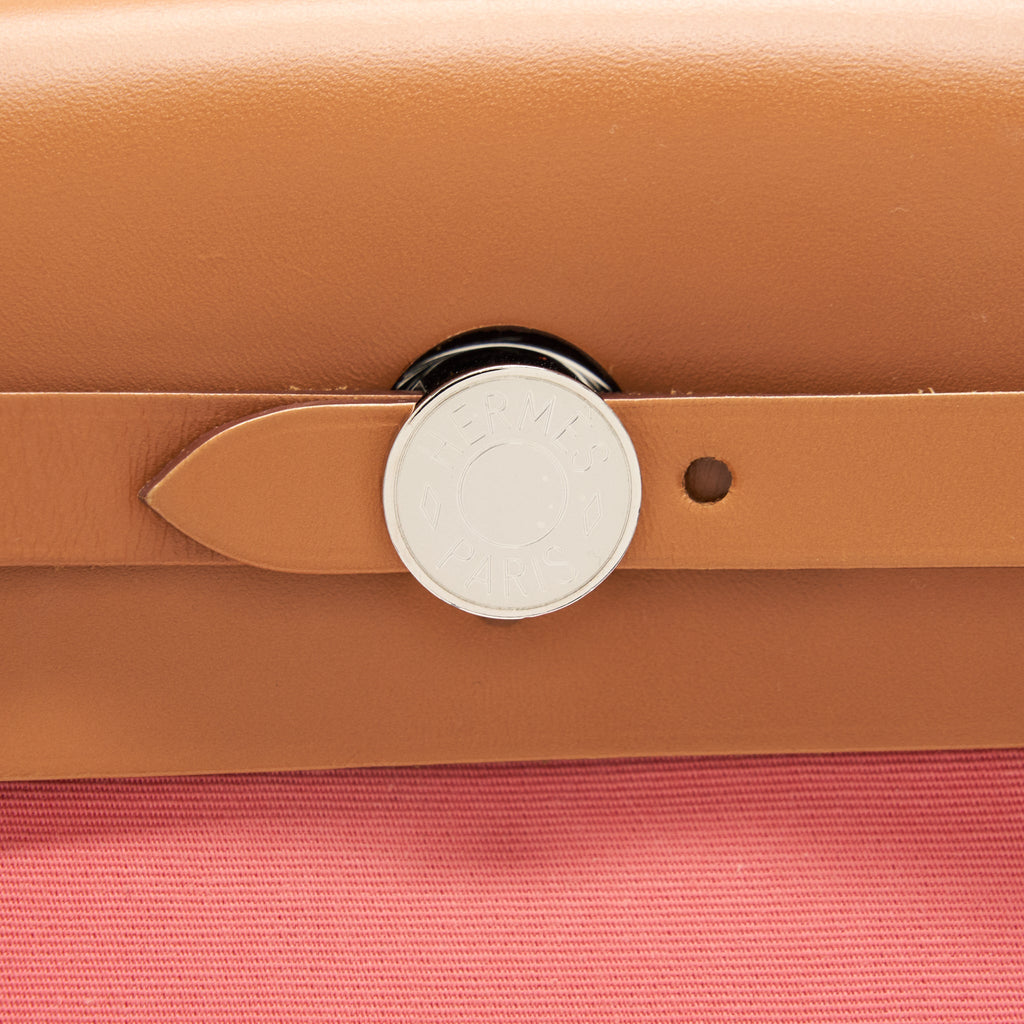 HERMES HERBAG ZIP 31 PINK SHW