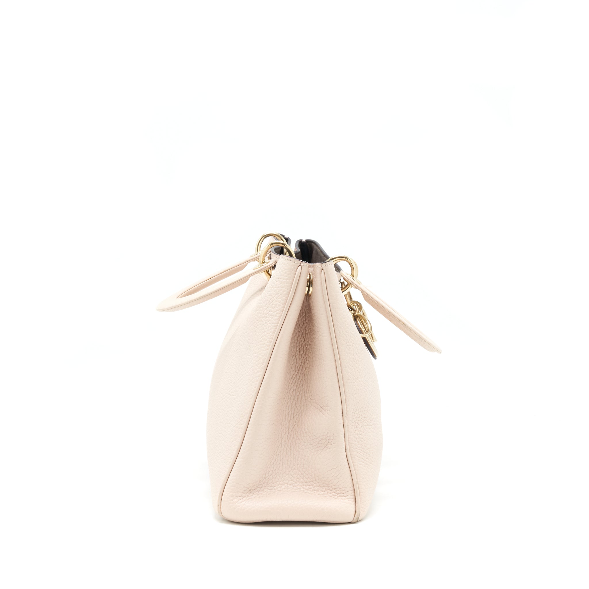 DIOR VIP DIORISSIMO TOTE BAG GRAINED CALFSKIN BEIGE GHW